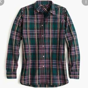 🍁J. Crew Tartan Plaid Shirt